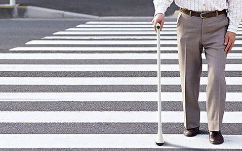 Caminar con bastón para la artritis de cadera