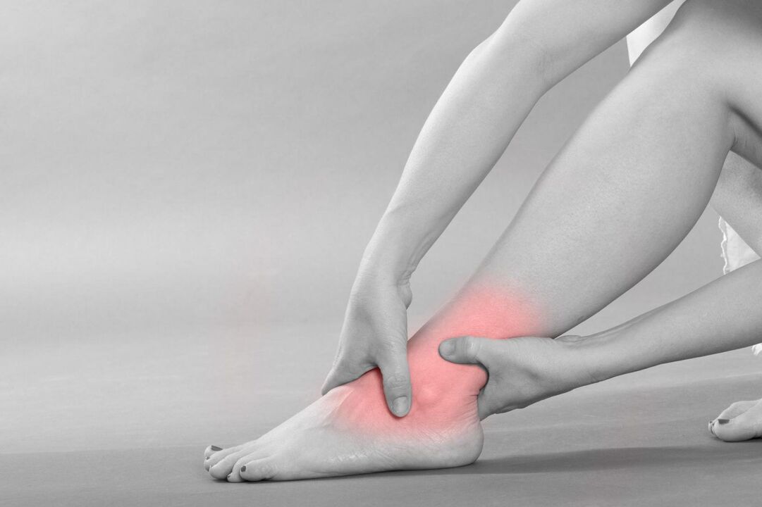síntomas de artrosis de tobillo