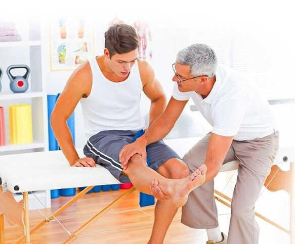 Terapia manual para el dolor articular causado por la osteoartritis.