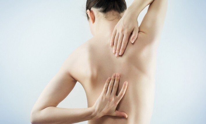 Síntomas especiales de la osteocondrosis
