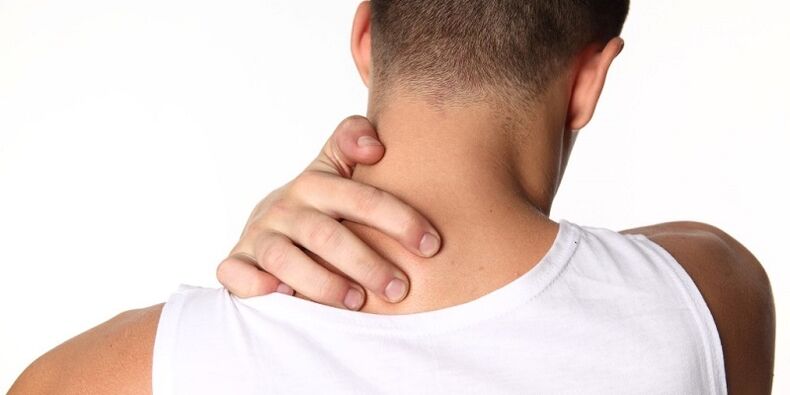 dolor de cuello con osteocondrosis
